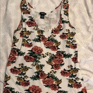 Floral tank top
